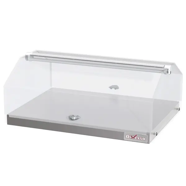Buffetvitrine | RVS | 1 Niveau | 500x355x270(h)mm