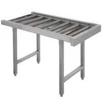 Mastro Aanvoertafel (Links/Rechts) | RVS | Transportrollen | 2100x630x875(h)mm 