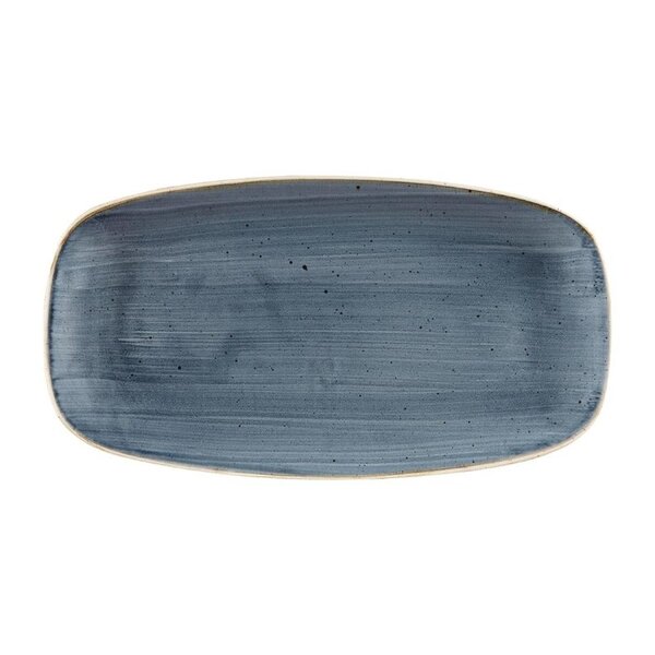Borden | STONECAST | Porselein | Blueberry | 6 Stuks | 355x189mm