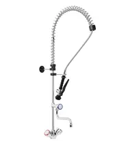 Diverso by Diamond Voorspoeldouche | Handdouche (Flexibele Hals) + Zwenkkraan | Mengkraan | 1-Gats | 1100(h)mm 