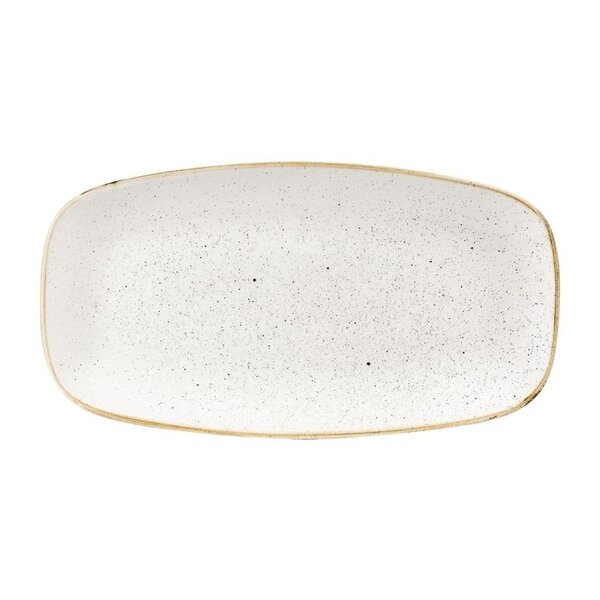 Borden | STONECAST | Porselein | Barley White | 6 Stuks | 355x189mm