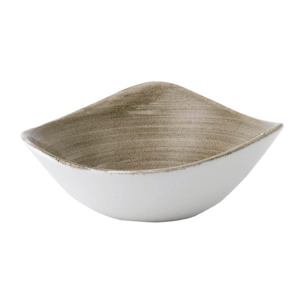 Kommen | STONECAST PATINA | Porselein | Antique Taupe | 37cl | 12 Stuks | Ø178mm