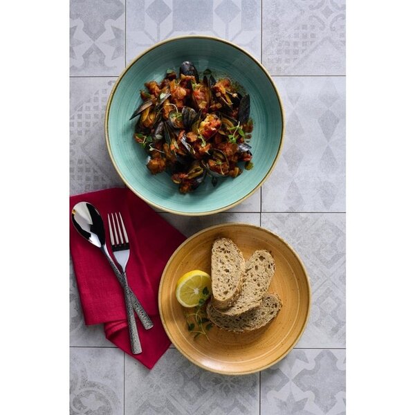 Coupeborden | STONECAST | Tangerine | 12 Stuks | Ø288mm