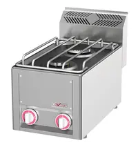 Diverso by Diamond Fornuis | COOKING LINE 600 | Gas | 2 Branders (3+3.6kW) | 330x600x290/435(h)mm 