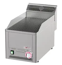 Diverso by Diamond Bak-/Grillplaat | COOKING LINE 600 | Elektrisch | Gegroefd Oppervlak 320x480 (Gietijzer) | 50°C/300°C | 3kW (230V) | 330x600x290/435(h)mm 