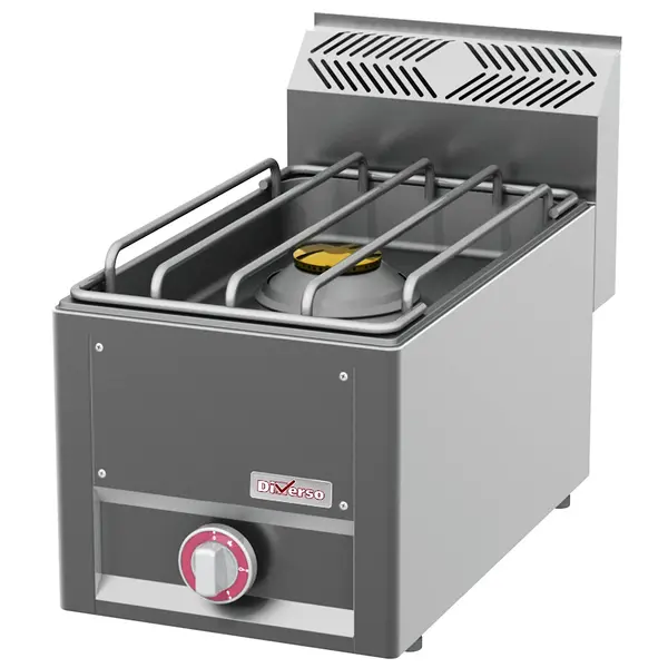 Fornuis | COOKING LINE 600 | Gas | 1 Brander (8kW) | Waakvlam | 330x600x290/435(h)mm