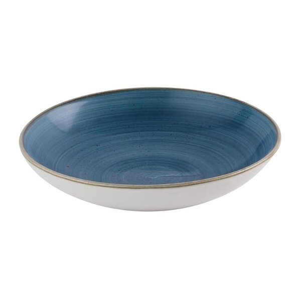 Coupeschalen | STONECAST | Keramiek | Java Blue | 12 Stuks | Ø248mm