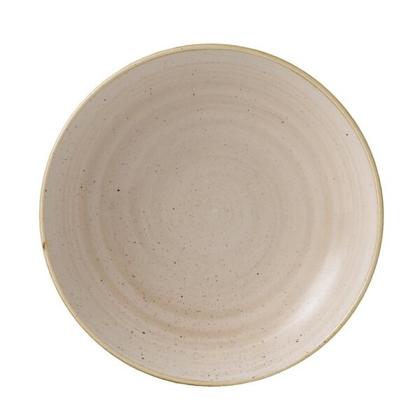 Coupeschalen | STONECAST | Porselein | Nutmeg Cream | 12 Stuks | Ø248mm