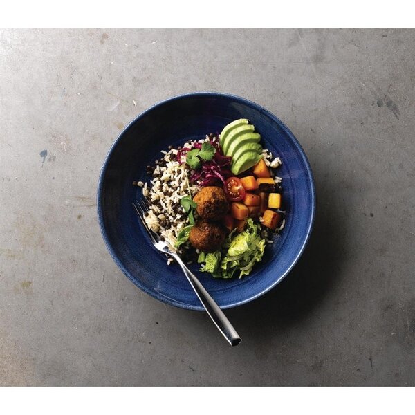 Coupeschalen | STONECAST PATINA | Keramiek | Cobalt Blue | 12 Stuks | Ø248x36(h)mm