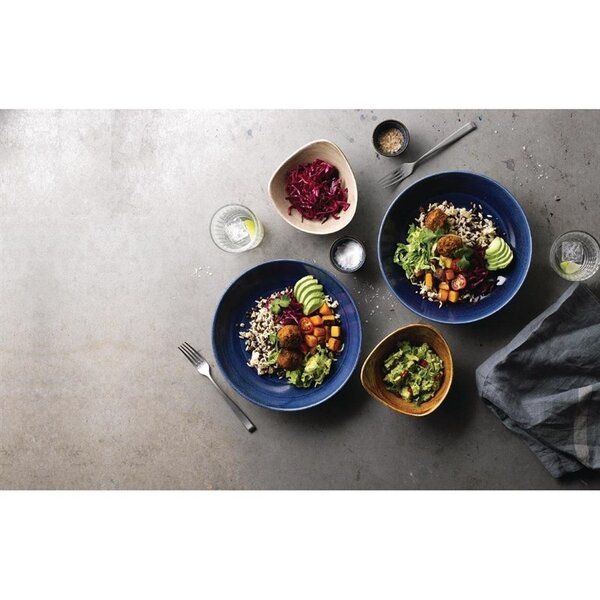 Coupeschalen | STONECAST PATINA | Keramiek | Cobalt Blue | 12 Stuks | Ø248x36(h)mm