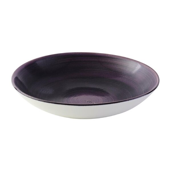 Coupeschalen | STONECAST PATINA | Keramiek | Cobalt Deep Purple | 12 Stuks | Ø248mm
