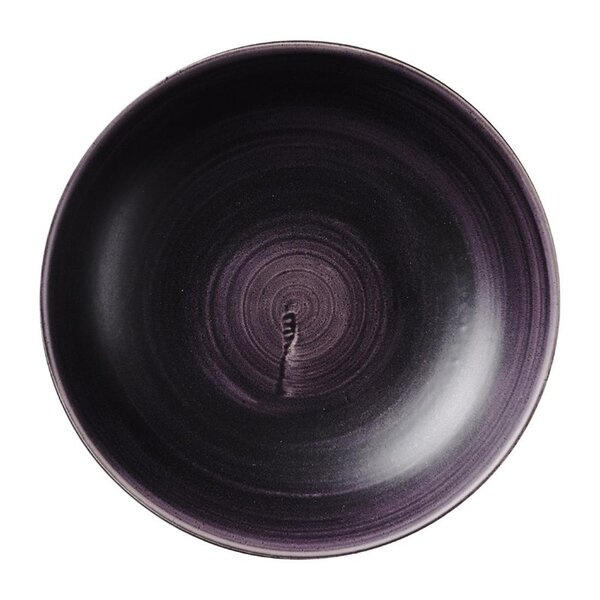 Coupeschalen | STONECAST PATINA | Keramiek | Cobalt Deep Purple | 12 Stuks | Ø248mm