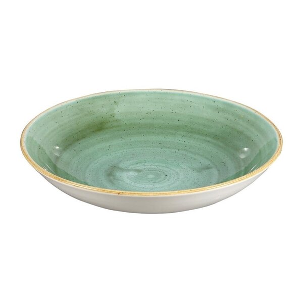 Coupeschalen | STONECAST | Keramiek | Samphire Green | 114cl | 12 Stuks | Ø248mm