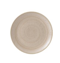 Churchill Coupeborden | STONECAST | Porselein | Nutmeg Cream | 12 Stuks | Ø288mm 