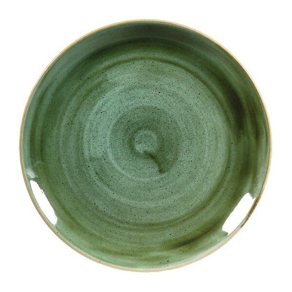 Coupeborden | STONECAST | Keramiek | Samphire Green | 12 Stuks | Ø288mm