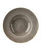 Churchill Kommen | STONECAST | Porselein | Peppercorn Grey | 12 Stuks | Ø240mm 