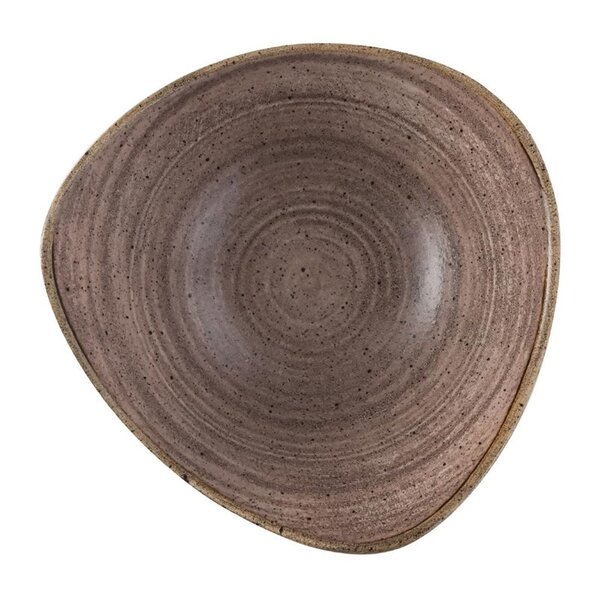 Schalen | STONECAST RAW | Keramiek | Brown | 12 Stuks | Ø178mm