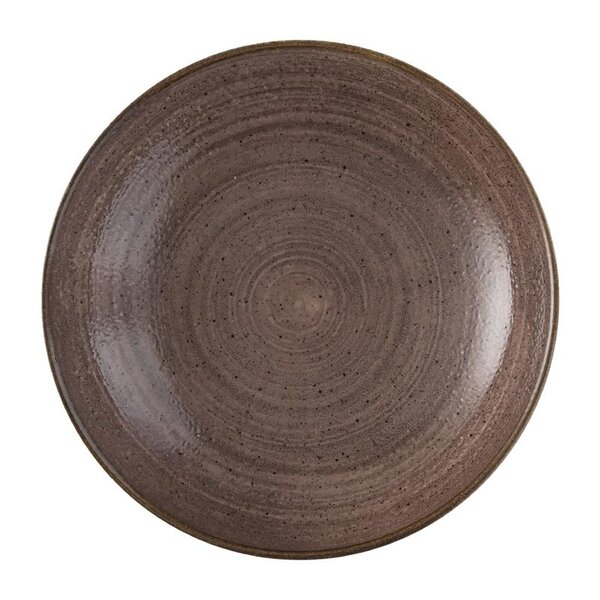 Coupeschalen | STONECAST RAW | Keramiek | Brown | 12 Stuks | Ø248mm