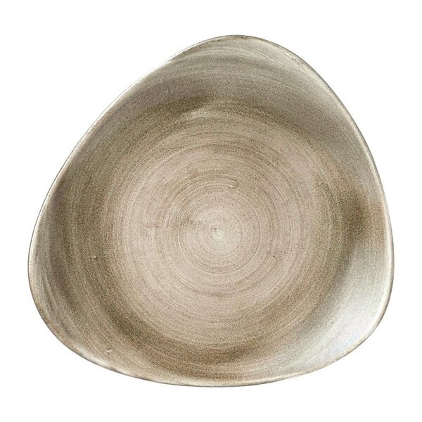 Borden | STONECAST PATINA | Porselein | Antique Taupe | 12 Stuks | Ø254mm