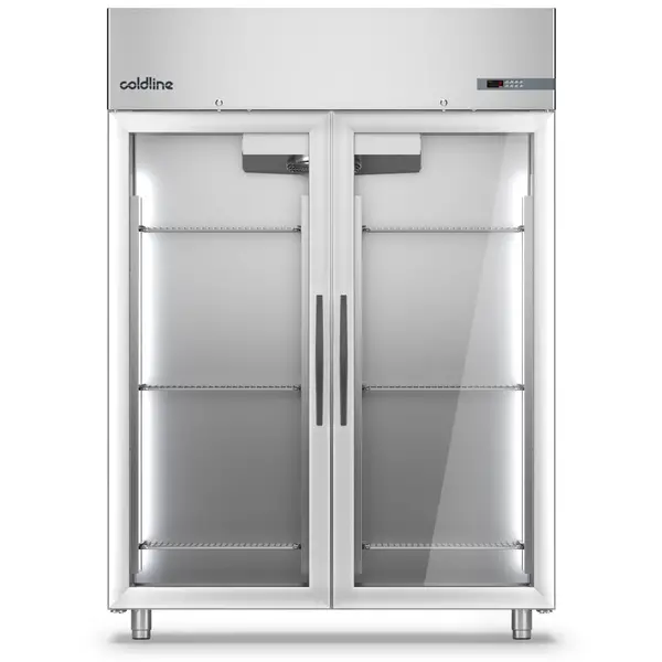 Koelkast | MASTER | 1356L (2/1 GN) | RVS | 0°C/+10°C | Geforceerd | Draaideuren | WiFi + App | 1480x815x2085(h)mm