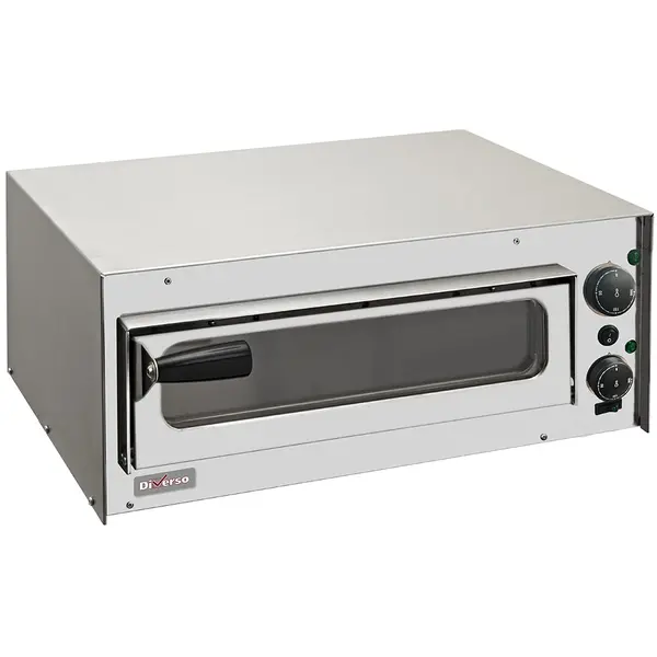 Pizzaoven | Elektrisch | 1x Ø35cm | ≤200°C | 1.9kW (230V) | 560x520x250(h)mm
