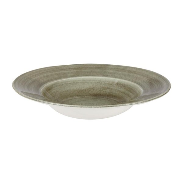 Schalen | STONECAST PATINA | Porselein | Burnished Green | 46cl | 12 Stuks | Ø280x52(h)mm