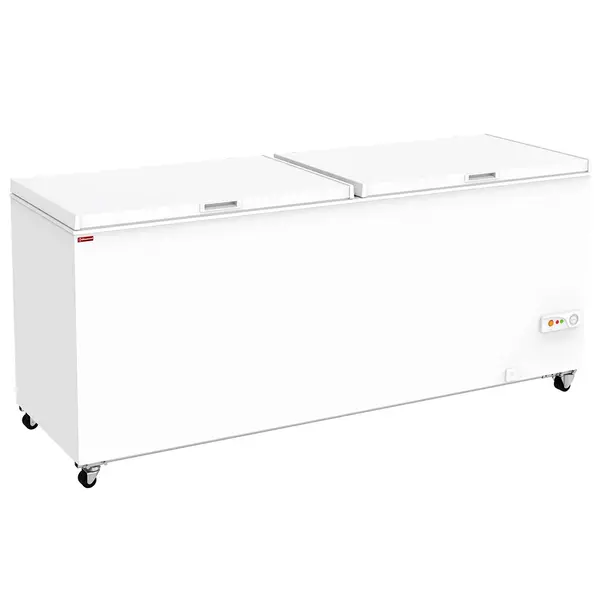 Vrieskist | Wit | 655L | -14°C/-24°C | Statisch | Dubbel Kanteldeksel | 2055x720x845(h)mm