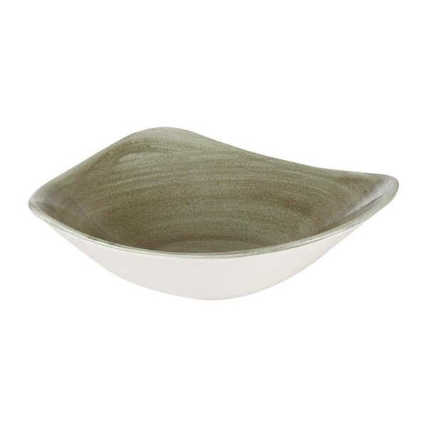 Kommen | STONECAST PATINA | Porselein | Burnished Green | 60cl | 12 Stuks | Ø235mm