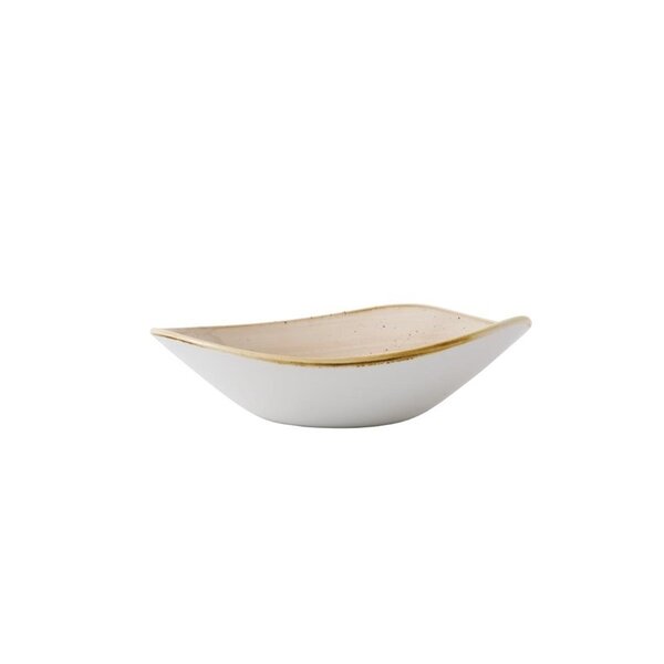 Kommen | STONECAST | Porselein | Nutmeg Cream | 12 Stuks | Ø235mm