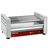Diamond Worstengrill | HOTDOG LINE | 1 Zone (5 Rollen) | 0°C/300°C | 0.6kW (230V) | 545x320x240(h)mm 
