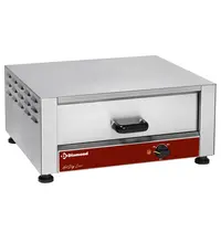 Diamond Broodjeswarmer | HOTDOG LINE | 2/3 GN | 0°C/90°C | 0.7kW (230V) | Vochtigheidsregeling | 545x460x220(h)mm 