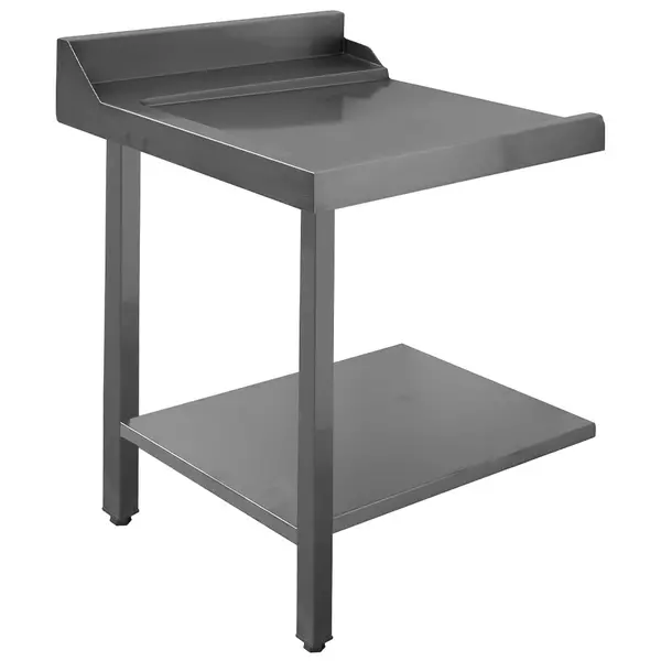 Afvoertafel (Links) | RVS | Bodemschap | Achteropstand | 700x770x850/1020(h)mm