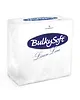 BulkySoft® Servetten | LINEN LINE | Airlaid-Papier | Wit | 1/4 Vouw | 50/Pak | 20 Pakken | 400x400mm 