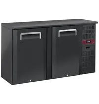 Diamond Barkoelkast | BOTTLES EVO | 320L | Zwart | -2°C/+8°C | Statisch + Ventilator | Draaideuren | 1460x515x860(h)mm 