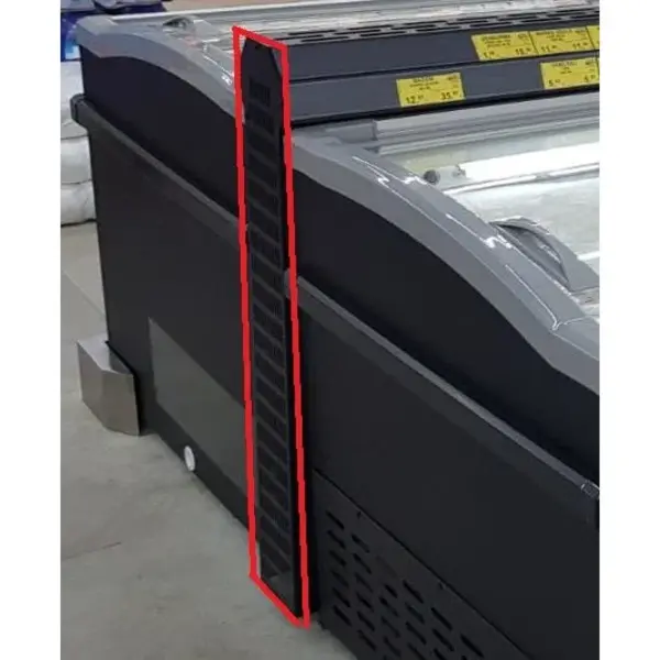 Zijkoppelstuk | CombiSteel Supermarktvrieskisten COM-7455.2665/2670/2675