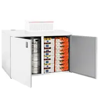 Diamond Mini-Koelcel | REFRIBOX | Laag Model | 1.55m³ | Isolatie 40mm | 1870x995x1060(h)mm 