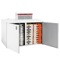 Diamond Mini-Koelcel | REFRIBOX | Laag Model | Incl. Motor | 0.58m³ | Isolatie 40mm | 230V | 1060x730x1060/1370(h)mm 