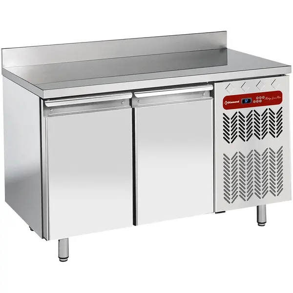 Vrieswerkbank | 345L | 2 Deuren (EN600x400) | -10°C/-20°C | Statisch + Ventilator | Achteropstand | Werkblad Afneembaar | 1505x800x880/1000(h)mm