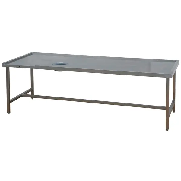 Sorteertafel (Rechts) | RVS | Afvalgat | 2600x1050x850(h)mm