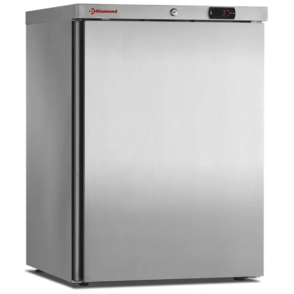 Koelkast | 150L | RVS | +1°C/+8°C | Statisch + Ventilator | 600x600x835(h)mm