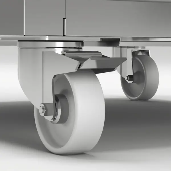 Vrieskast | GastroLine EVO | 700L (2/1 GN) | RVS | -15°C/-22°C | Statisch + Ventilator | Wielen (Geremd) | 693x856x2145(h)mm