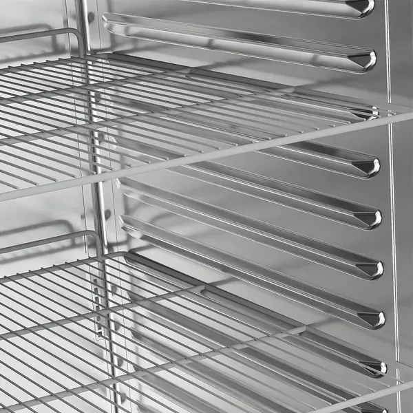 Vrieskast | GastroLine EVO | 1400L (2/1 GN) | RVS | -15°C/-22°C | Statisch + Ventilator | Draaideuren | Wielen (Geremd) | 1358x856x2145(h)mm