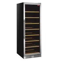 Diamond Wijnkoelkast | MILLEBOLLE EVO | 470L (165x 75cl) | RVS/Zwart | 1 Zone | +5°C/+18°C | Geforceerd | 595x720x1767(h)mm 