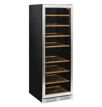 Diamond Wijnkoelkast | MILLEBOLLE EVO | 440L (151x 75cl) | RVS/Zwart | 2 Zones | +5°C/+18°C | Geforceerd | 595x720x1767(h)mm 