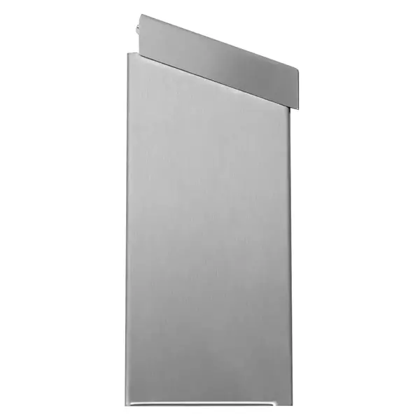Wandafvalbak | MARE | RVS (Geborsteld) | 4.2L | Klapdeksel | Incl. Bevestiging | 215x112x240(h)mm
