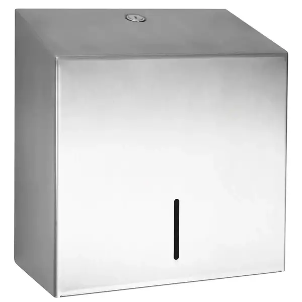 Jumboroldispenser | MARE | RVS | Rol Ø190mm | Wandmontage | 208x117x217(h)mm