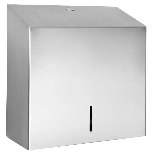 Handdoekdispenser | MARE | RVS | Papieren Handdoeken | Wandmontage | 255x120x265(h)mm