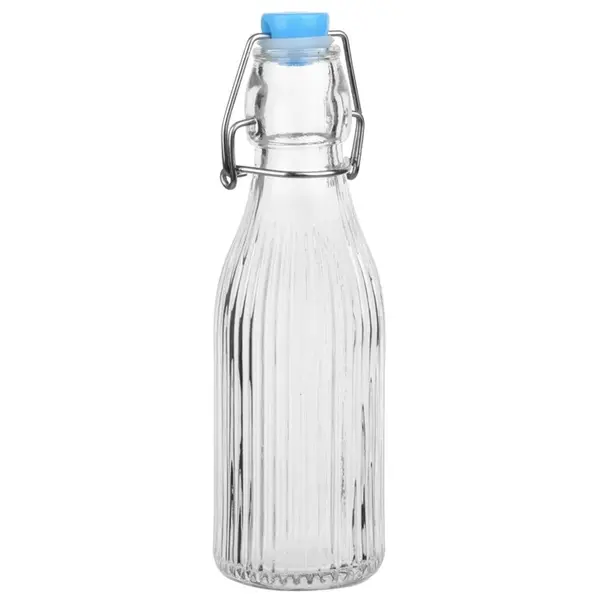 Flessen | Glas | 0.2L | Beugelsluiting | 6 Stuks | Ø60x191(h)mm