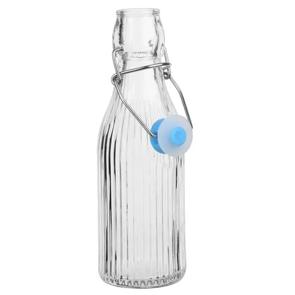 Flessen | Glas | 0.2L | Beugelsluiting | 6 Stuks | Ø60x191(h)mm