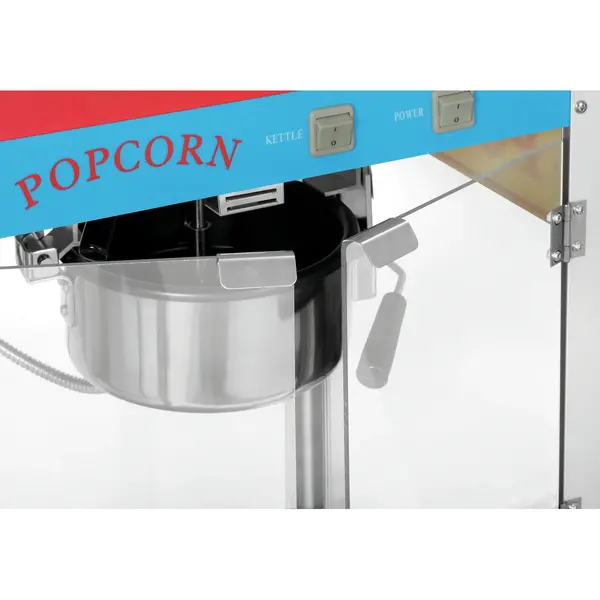 Popcornmachine | Rood | 1.5kW (230V) | 518x418x672(h)mm